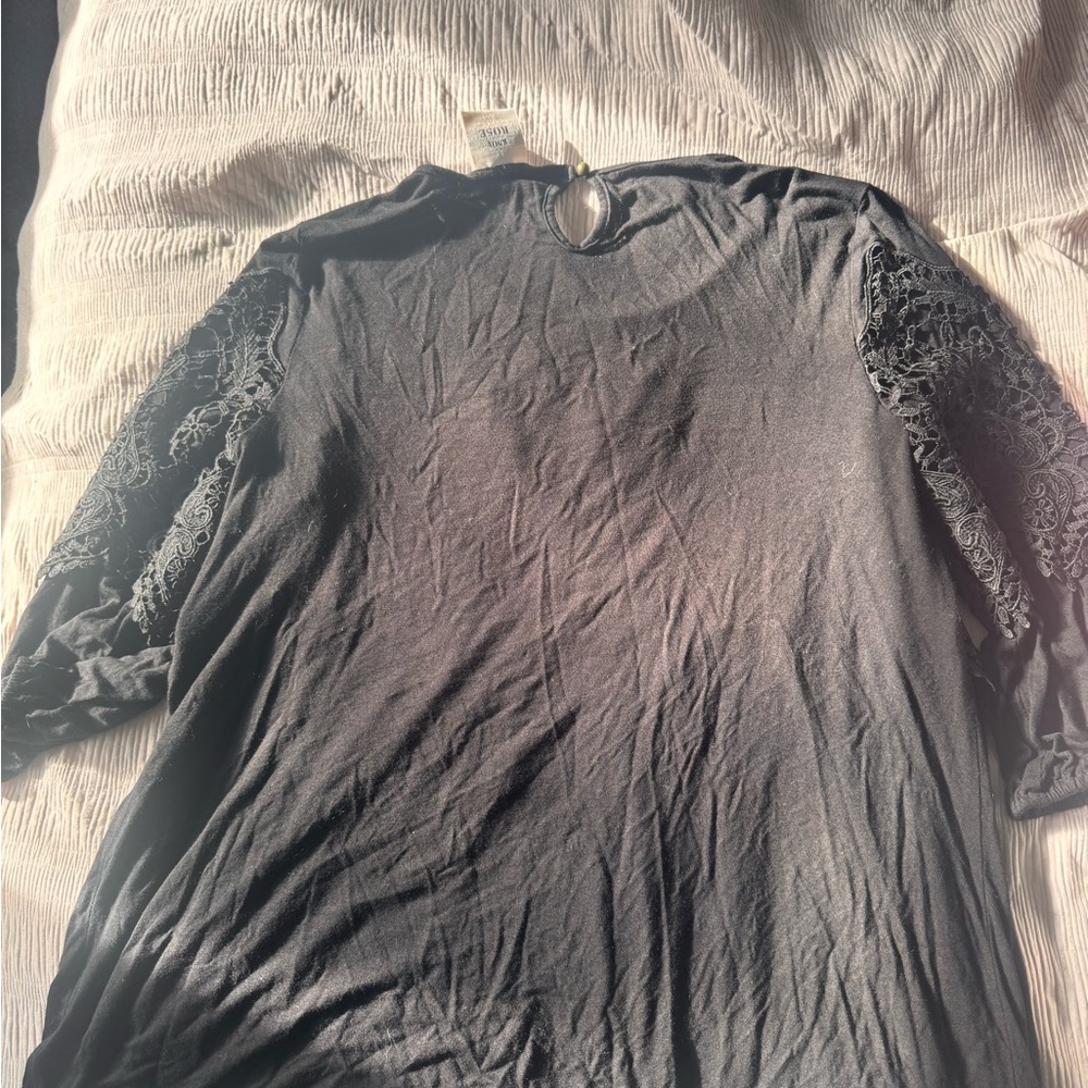 Knox Rose Black Lace Blouse - Picture 4 of 4